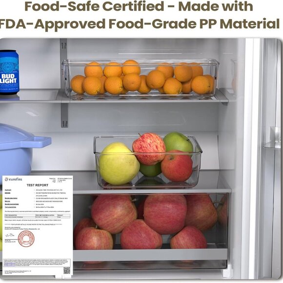 21 PCS Clear Drawer Organizer Storage Bins, 21 Piece Set, Organizers and Storage - Picture 5 of 7